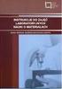 Instrukcje do ćwiczeń laboratoryjnych z przedmiotu: Podstawy spawalnictwa