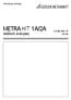 Instrukcja obsługi METRA HIT 1A/2A /5.04. Multimetr analogowy