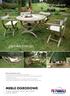 Meble ogrodowe z drewna giêtoklejonego MEBLE OGRODOWE. komplety ogrodowe, hamaki, fotele wisz¹ce, pawilony IGLOO