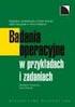 Wprowadzenie do badań operacyjnych - wykład 2 i 3