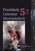 Przekłady Literatur Słowiańskich
