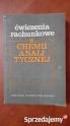 CHEMIA OGÓLNA I NIEORGANICZNA oraz ćwiczenia rachunkowe z chemii