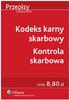 Kodeks karny skarbowy. Kontrola skarbowa