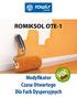 ROMIKSOL OTE-1 VOC. free. Modyfikator Czasu Otwartego Dla Farb Dyspersyjnych