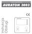 Instrukcja Obsługi AURATON 3003 for software version F0F