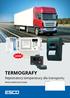 NOWOŒÆ TERMOGRAFY. Rejestratory temperatury dla transportu. Dystrybutor: Monta w kabinie lub na naczepie