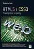 HTML5 i CSS3 : praktyczne projekty / Włodzimierz Gajda. Gliwice, cop Spis treści
