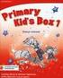 Klasa I. Język angielski Primary Kid s box 1 Michael Tomlinson, Caroline Nixon. wyd. Cambrige University Press Nr.dop. 105/1/2009.