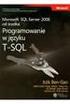 Podstawy języka T-SQL : Microsoft SQL Server 2016 i Azure SQL Database / Itzik Ben-Gan. Warszawa, Spis treści