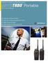 USER GUIDE NON-DISPLAY PORTABLE PROFESSIONAL DIGITAL TWO-WAY RADIO MOTOTRBO DP2400