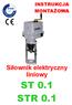 INSTRUKCJA MONTAŻOWA. Siłownik elektryczny liniowy ST 0.1 STR 0.1