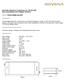 Dimmable Electronic Transformer for LED 0W-40W Best compatibility with intelligent dimmers. Model: TE40W-DIMM-LED-IP64.