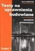 SPIS TREŚCI Wprowadzenie Testy Pytania testowe Odpowiedzi do testów Rozdział pierwszy Zagadnienia wstępne