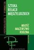 Psychologia miłości, małżeństwa i rodziny Kod przedmiotu