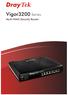 Vigor3200 Multi-WAN Security Router Skrócona instrukcja obsługi