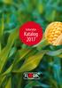 Kukurydza. Katalog 2017
