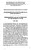 HYDROMORFOLOGICZNA WALORYZACJA RZEKI BYSTRZYCY HYDROMORPHOLOGICAL VALORIZATION OF THE BYSTRZYCA RIVER