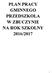 PLAN PRACY GMINNEGO PRZEDSZKOLA W ZBUCZYNIE NA ROK SZKOLNY 2016/2017