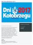 DNI KOŁOBRZEGU 2017 INFORMACJE SZCZEGÓŁOWE. Pt, 19. maj Wt, 30. maj 2017 r.