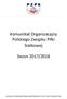 Komunikat Organizacyjny Polskiego Związku Piłki Siatkowej. Sezon 2017/2018