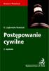 K. Czajkowska-Matosiuk. Postępowanie cywilne. 2. wydanie. Wydawnictwo C.H. Beck