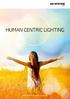 HUMAN CENTRIC LIGHTING