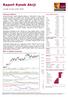 Raport Rynek Akcji. Sytuacja rynkowa. WIG w układzie dziennym. czwartek, 29 czerwca 2017, 08:55