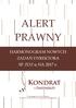 ALERT PRAWNY. HARMONOGRAM NOWYCH ZADAŃ DYREKTORA SP ZOZ-u NA 2017 r.