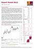 Raport Rynek Akcji. Sytuacja rynkowa. WIG w układzie dziennym. piątek, 7 lipca 2017, 08:58. Główne indeksy światowe