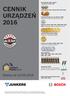 CENNIK URZĄDZEŃ Ważny od Konsumencki Lider Jakości - Grand Prix 2014, Konsumencki Lider Jakości 2013, 2014, 2015