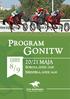 SPIS GONITW 8 DZIEŃ 20 MAJA Gonitwa międzynarodowa eksterierowa dla 3-letnich koni czystej krwi arabskiej II grupy, które nie biegały.