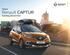 Nowe. Renault Captur. Katalog akcesoriów