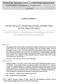 WATER QUALITY IN RECREATIONAL RESERVOIRS IN THE CRACOW AREA JAKOŚĆ WODY W ZBIORNIKACH REKREACYJNYCH NA TERENIE MIASTA KRAKOWA