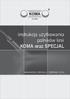 ISO instrukcja użytkowania palników linii KOMA oraz SPECJAL