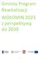 Gminny Program. Rewitalizacji WOŁOMIN 2023 z perspektywą do 2030