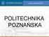 POLITECHNIKA POZNAŃSKA