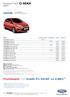 Nowy Ford C-MAX. cennik. Promocyjny Ford Credit 0% 50/50 * lub 2,99% **