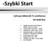 -Szybki Start Cyfrowy Odbiornik TV satelitarnej HD X300 Plus