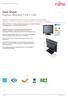 Data Sheet Fujitsu Monitor E19-7 LED