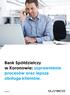 Bank Spółdzielczy w Koronowie: usprawnienie procesów oraz lepsza obsługa klientów.