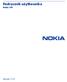 Podręcznik użytkownika Nokia 309