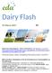 Dairy Flash. Przeczytaj więcej o naszej Europejskiej Mleczarskiej Ambicji 2016/2017