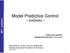 Model Predictive Control podstawy