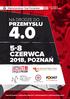 NA DRODZE DO PRZEMYSŁU 4.0 CZERWCA 2018, POZNAŃ