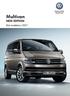 Samochody Użytkowe. Multivan NEW EDITION. Rok modelowy 2017