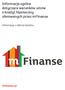 Informacje ogólne dotyczące warunków umów o kredyt hipoteczny oferowanych przez mfinanse
