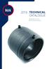 TECHNICAL CATALOGUE. Katalog techniczny Технический каталог