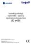 Instrukcja obs³ugi stêbnówki 1-ig³owej z potrójnym transportem JK-6658