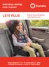 LEVI PLUS. Instrukcja obsługi User manual. fotelik samochodowy child safety seat