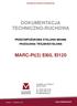 DOKUMENTACJA TECHNICZNO-RUCHOWA. MARC-Pt(3) EI60, EI120